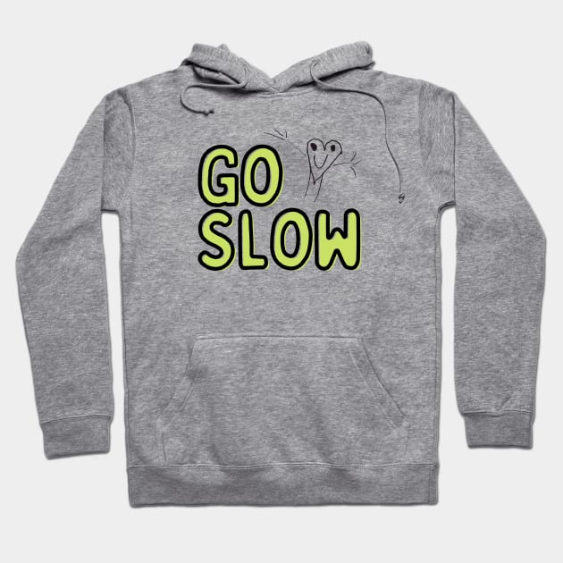 Go Slow Logo Hoodie by Go Slow Studio